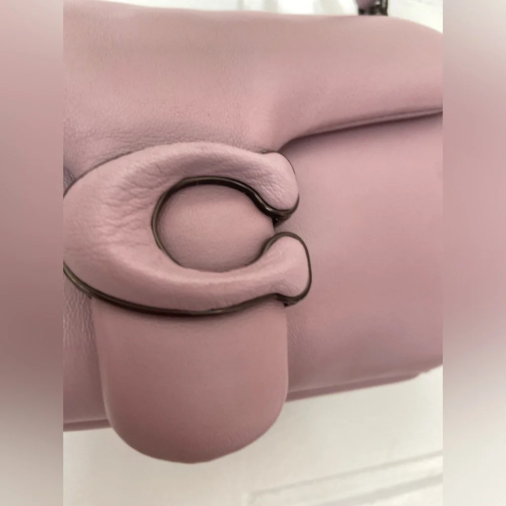 Coach Pillow Tabby Shoulder Bag 18 in color lilac - Picture 2 of 13